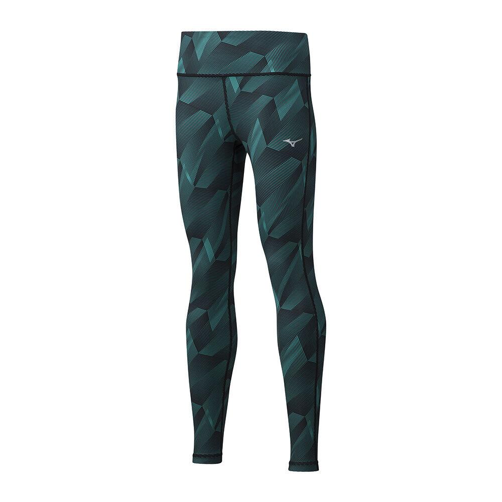 Damske Legíny Mizuno Hineri Reversible Bezecke Modre Vypredaj PGVF28693